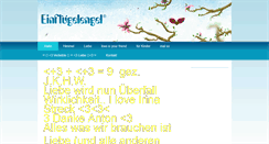 Desktop Screenshot of einfluegelengel.de